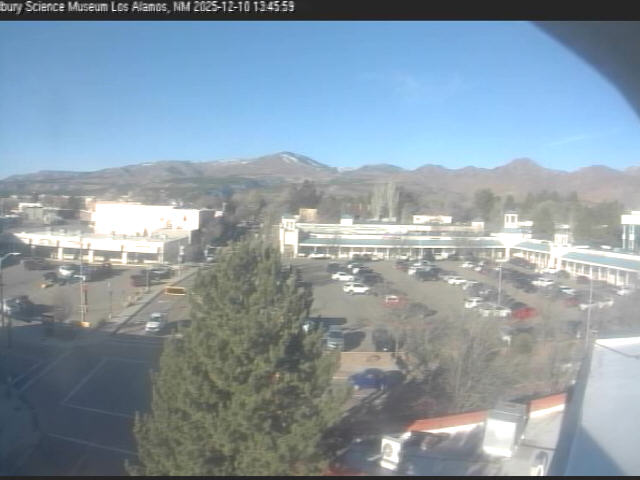 Thumbnail for current weather camera view from The Bradbury Science Museum in Los Alamos, New Mexico