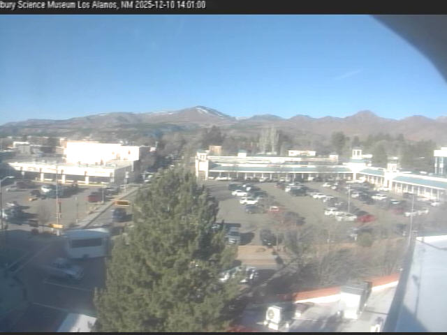 Thumbnail for current weather camera view from The Bradbury Science Museum in Los Alamos, New Mexico