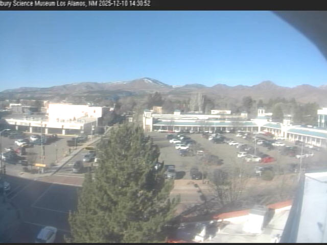 Thumbnail for current weather camera view from The Bradbury Science Museum in Los Alamos, New Mexico