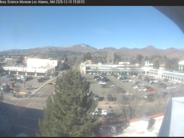 Thumbnail for current weather camera view from The Bradbury Science Museum in Los Alamos, New Mexico