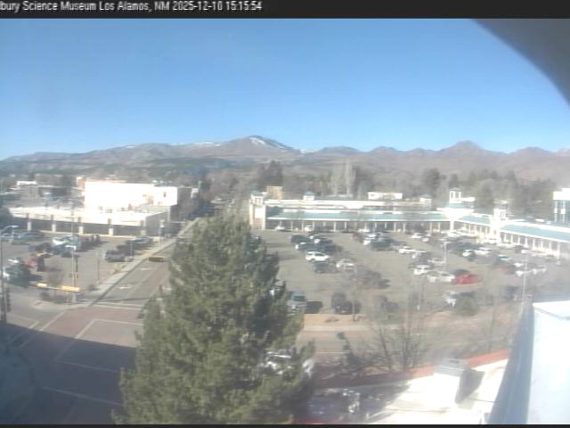 Thumbnail for current weather camera view from The Bradbury Science Museum in Los Alamos, New Mexico