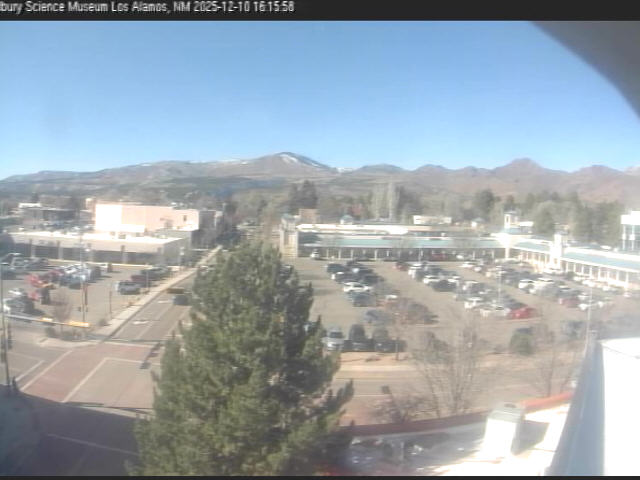 Thumbnail for current weather camera view from The Bradbury Science Museum in Los Alamos, New Mexico