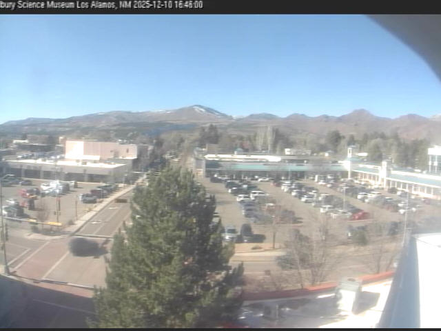Thumbnail for current weather camera view from The Bradbury Science Museum in Los Alamos, New Mexico