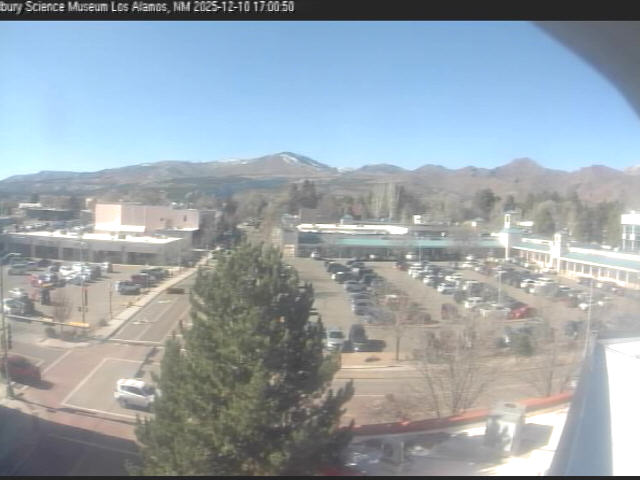 Thumbnail for current weather camera view from The Bradbury Science Museum in Los Alamos, New Mexico