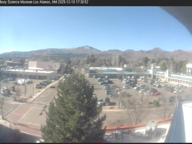 Thumbnail for current weather camera view from The Bradbury Science Museum in Los Alamos, New Mexico