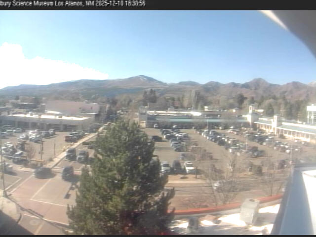Thumbnail for current weather camera view from The Bradbury Science Museum in Los Alamos, New Mexico