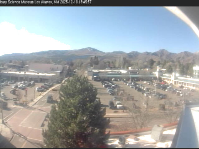 Thumbnail for current weather camera view from The Bradbury Science Museum in Los Alamos, New Mexico