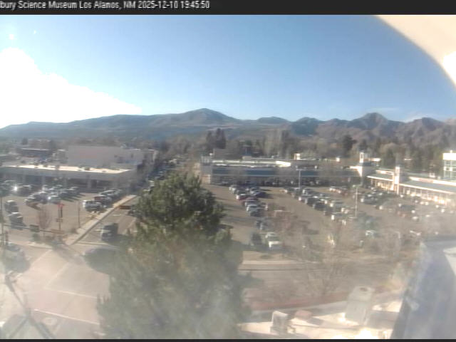 Thumbnail for current weather camera view from The Bradbury Science Museum in Los Alamos, New Mexico
