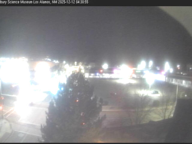 Thumbnail for current weather camera view from The Bradbury Science Museum in Los Alamos, New Mexico