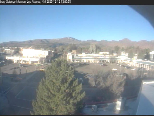 Thumbnail for current weather camera view from The Bradbury Science Museum in Los Alamos, New Mexico