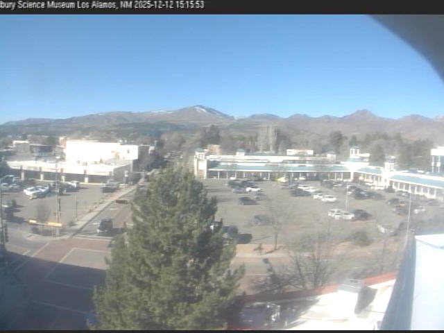 Thumbnail for current weather camera view from The Bradbury Science Museum in Los Alamos, New Mexico