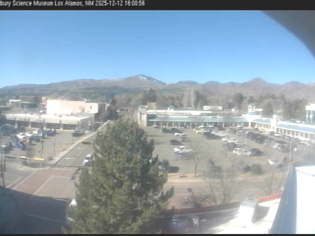 Thumbnail for current weather camera view from The Bradbury Science Museum in Los Alamos, New Mexico