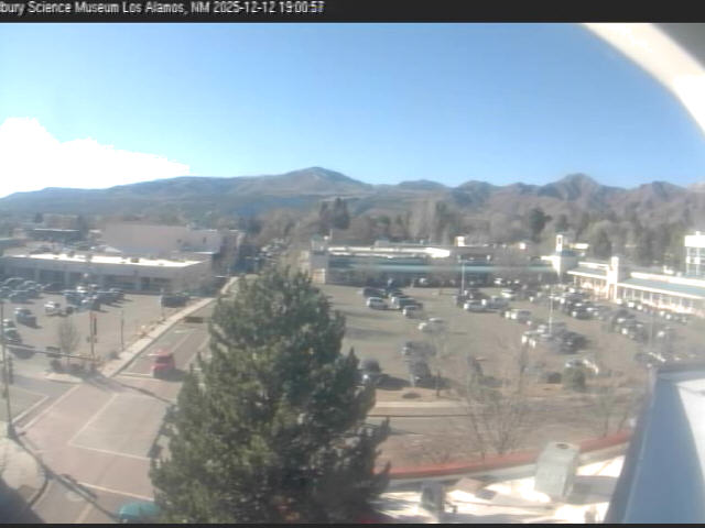 Thumbnail for current weather camera view from The Bradbury Science Museum in Los Alamos, New Mexico