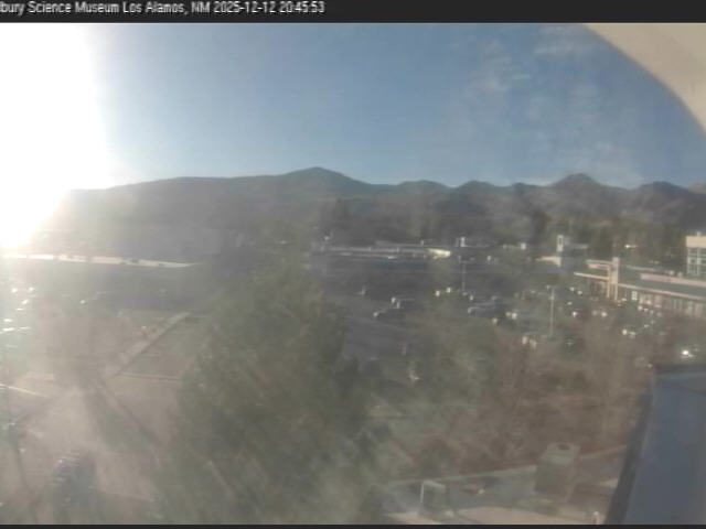 Thumbnail for current weather camera view from The Bradbury Science Museum in Los Alamos, New Mexico