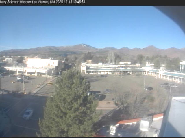 Thumbnail for current weather camera view from The Bradbury Science Museum in Los Alamos, New Mexico