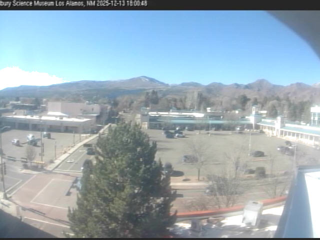 Thumbnail for current weather camera view from The Bradbury Science Museum in Los Alamos, New Mexico
