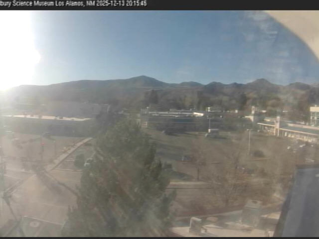 Thumbnail for current weather camera view from The Bradbury Science Museum in Los Alamos, New Mexico