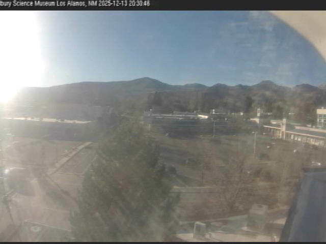 Thumbnail for current weather camera view from The Bradbury Science Museum in Los Alamos, New Mexico
