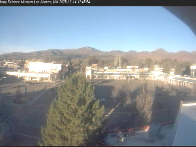 Thumbnail for current weather camera view from The Bradbury Science Museum in Los Alamos, New Mexico
