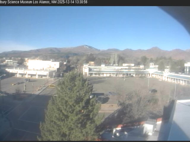 Thumbnail for current weather camera view from The Bradbury Science Museum in Los Alamos, New Mexico