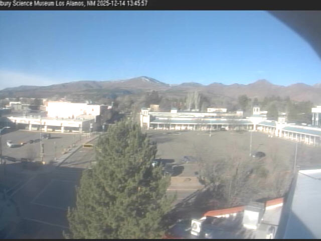Thumbnail for current weather camera view from The Bradbury Science Museum in Los Alamos, New Mexico