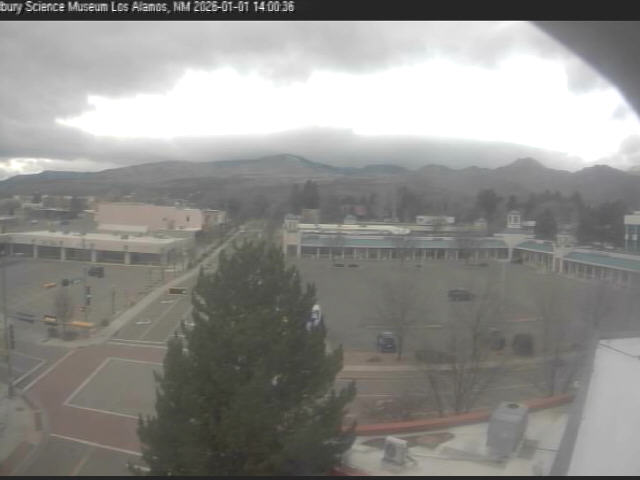 Thumbnail for current weather camera view from The Bradbury Science Museum in Los Alamos, New Mexico