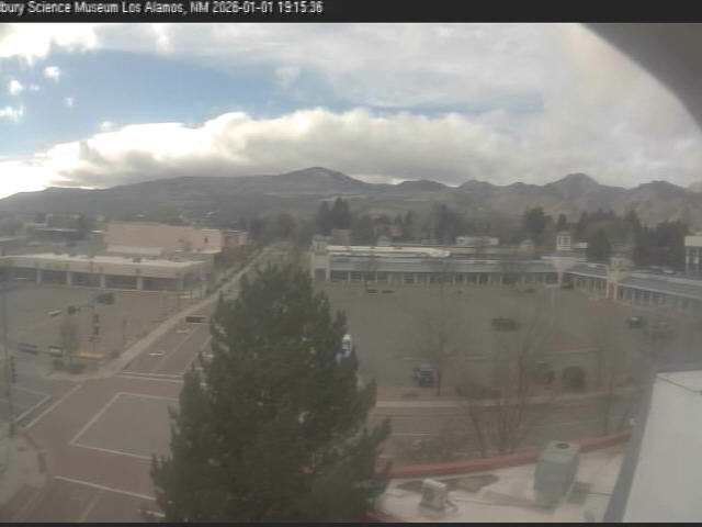 Thumbnail for current weather camera view from The Bradbury Science Museum in Los Alamos, New Mexico