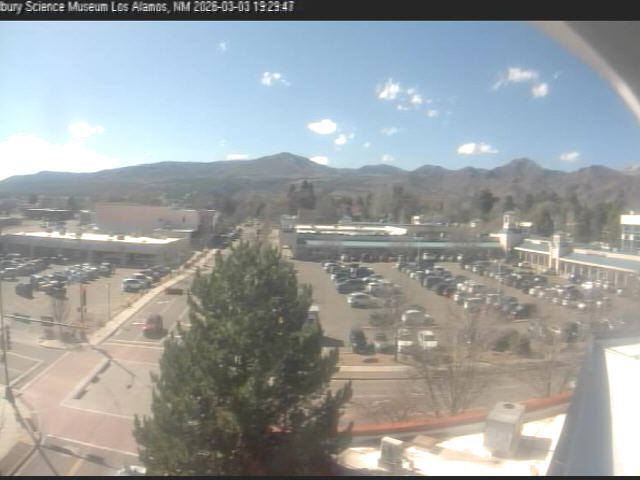 Thumbnail for current weather camera view from The Bradbury Science Museum in Los Alamos, New Mexico