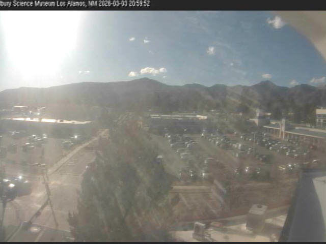 Thumbnail for current weather camera view from The Bradbury Science Museum in Los Alamos, New Mexico