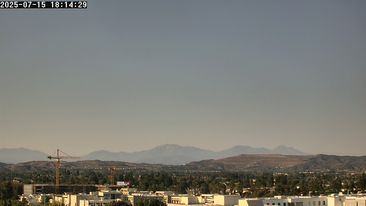 Thumbnail for current weather camera view from LSN06 - California State University Fullerton in Fullerton, California