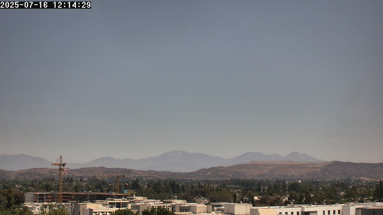 Thumbnail for current weather camera view from LSN06 - California State University Fullerton in Fullerton, California