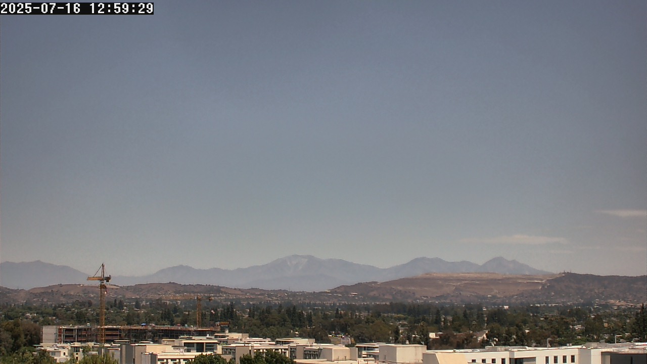 Thumbnail for current weather camera view from LSN06 - California State University Fullerton in Fullerton, California