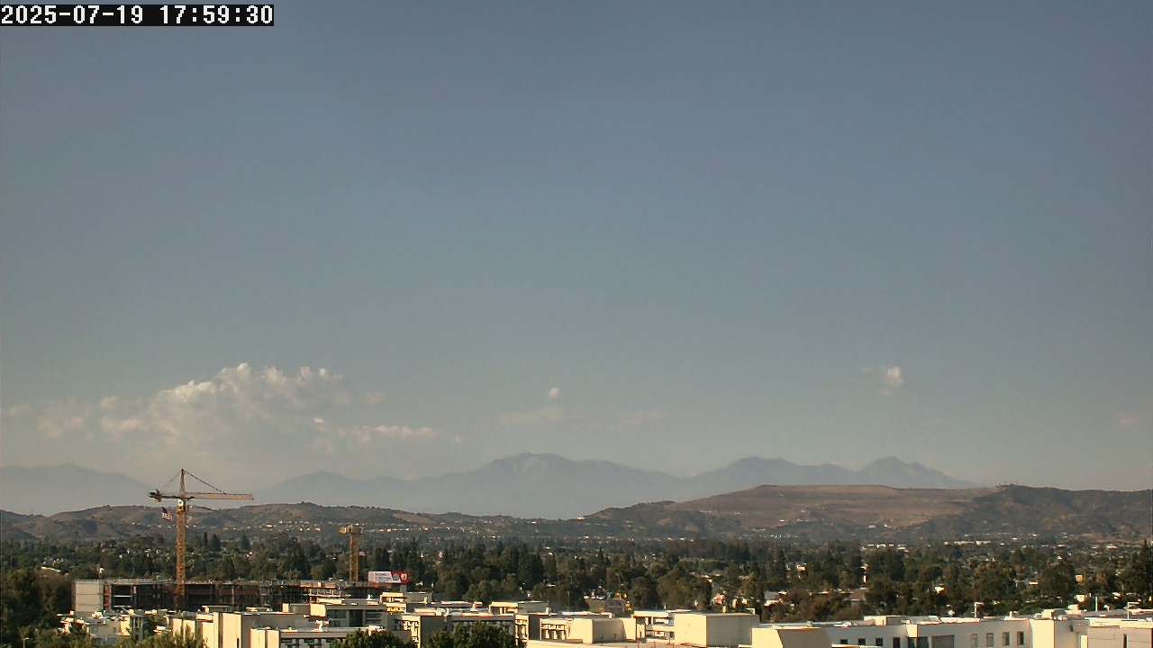 Thumbnail for current weather camera view from LSN06 - California State University Fullerton in Fullerton, California