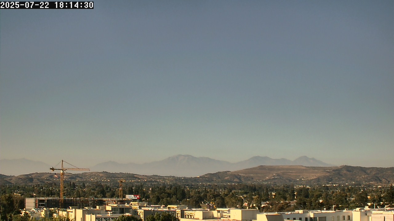 Thumbnail for current weather camera view from LSN06 - California State University Fullerton in Fullerton, California