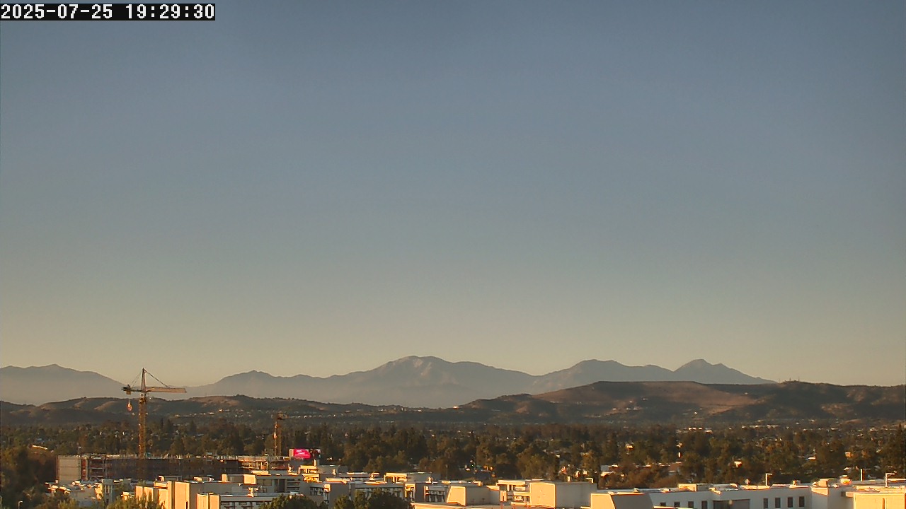 Thumbnail for current weather camera view from LSN06 - California State University Fullerton in Fullerton, California