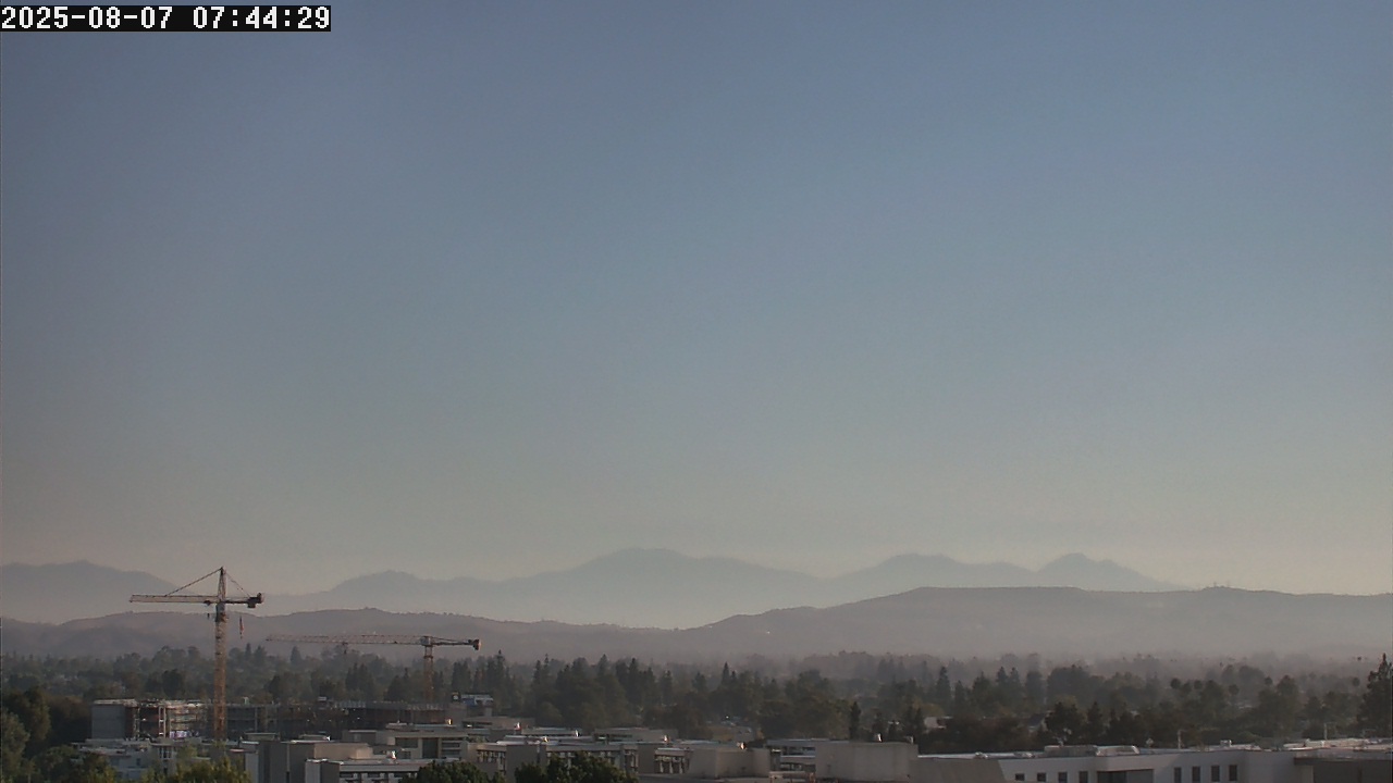 Thumbnail for current weather camera view from LSN06 - California State University Fullerton in Fullerton, California