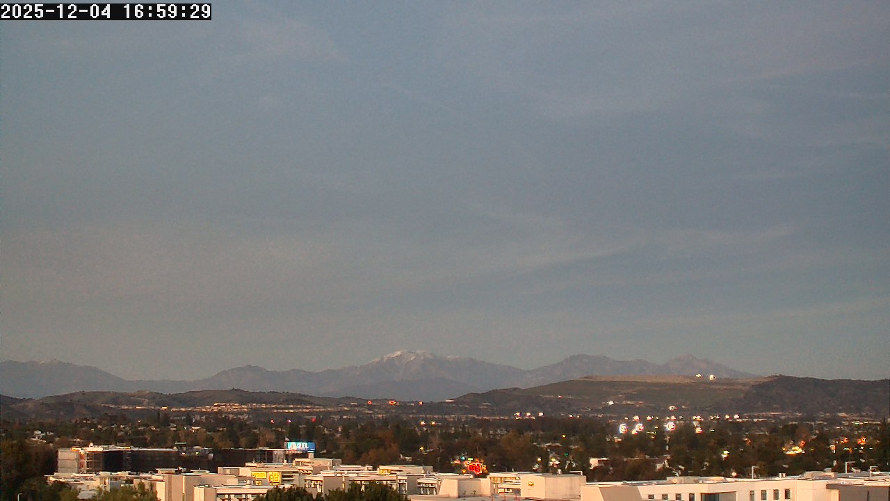 Thumbnail for current weather camera view from LSN06 - California State University Fullerton in Fullerton, California