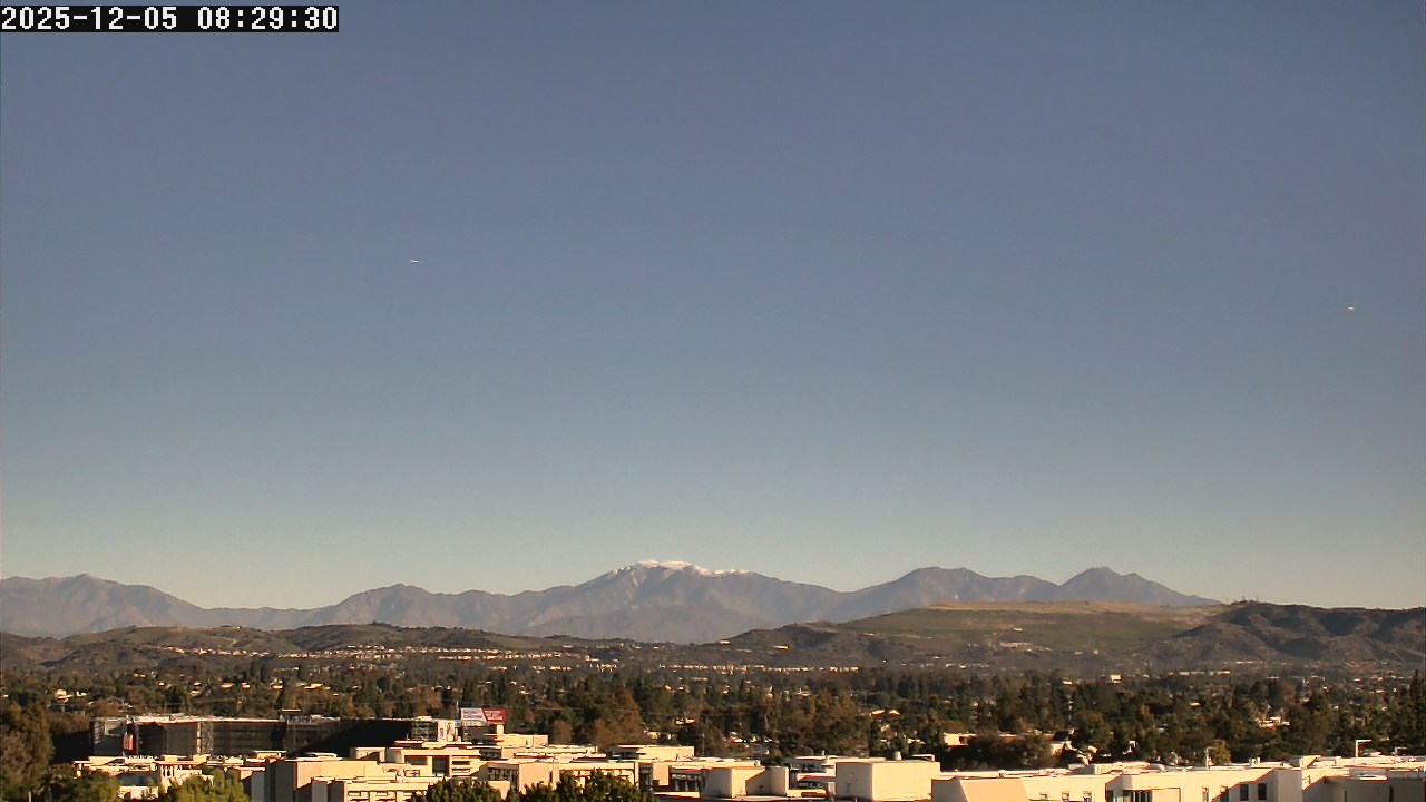 Thumbnail for current weather camera view from LSN06 - California State University Fullerton in Fullerton, California