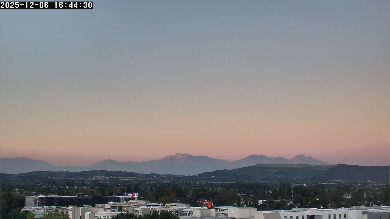 Thumbnail for current weather camera view from LSN06 - California State University Fullerton in Fullerton, California