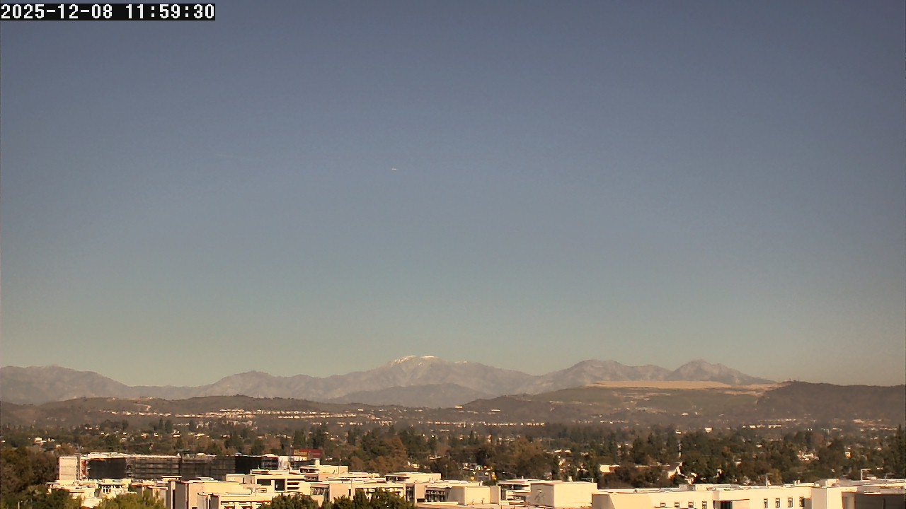 Thumbnail for current weather camera view from LSN06 - California State University Fullerton in Fullerton, California