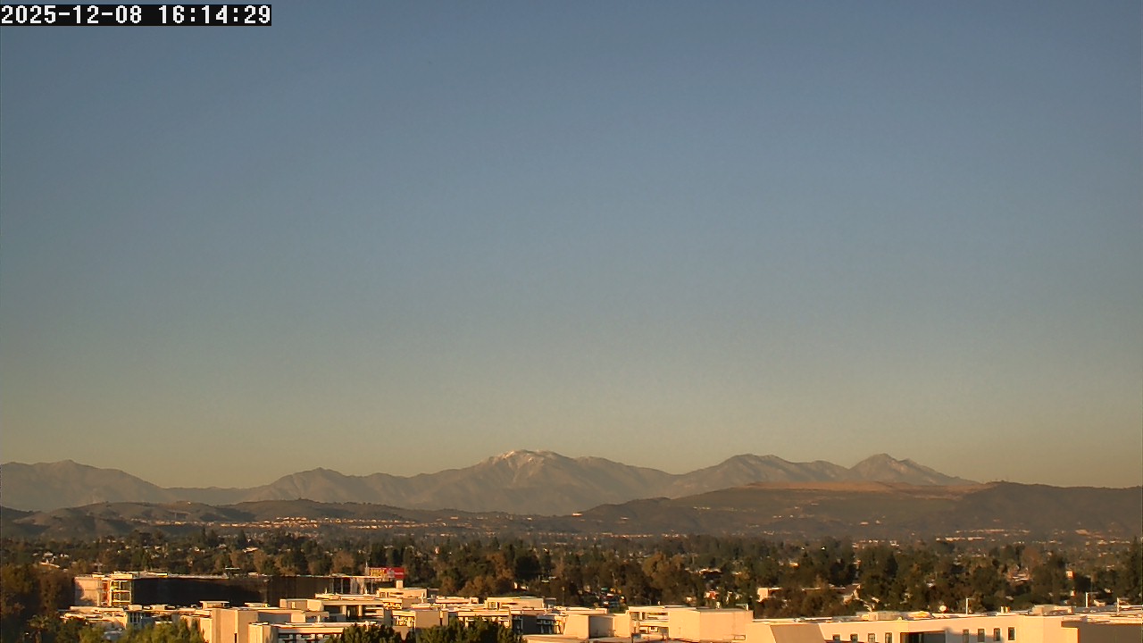 Thumbnail for current weather camera view from LSN06 - California State University Fullerton in Fullerton, California