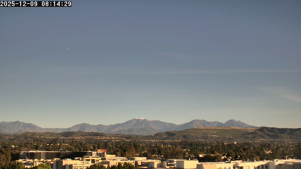 Thumbnail for current weather camera view from LSN06 - California State University Fullerton in Fullerton, California