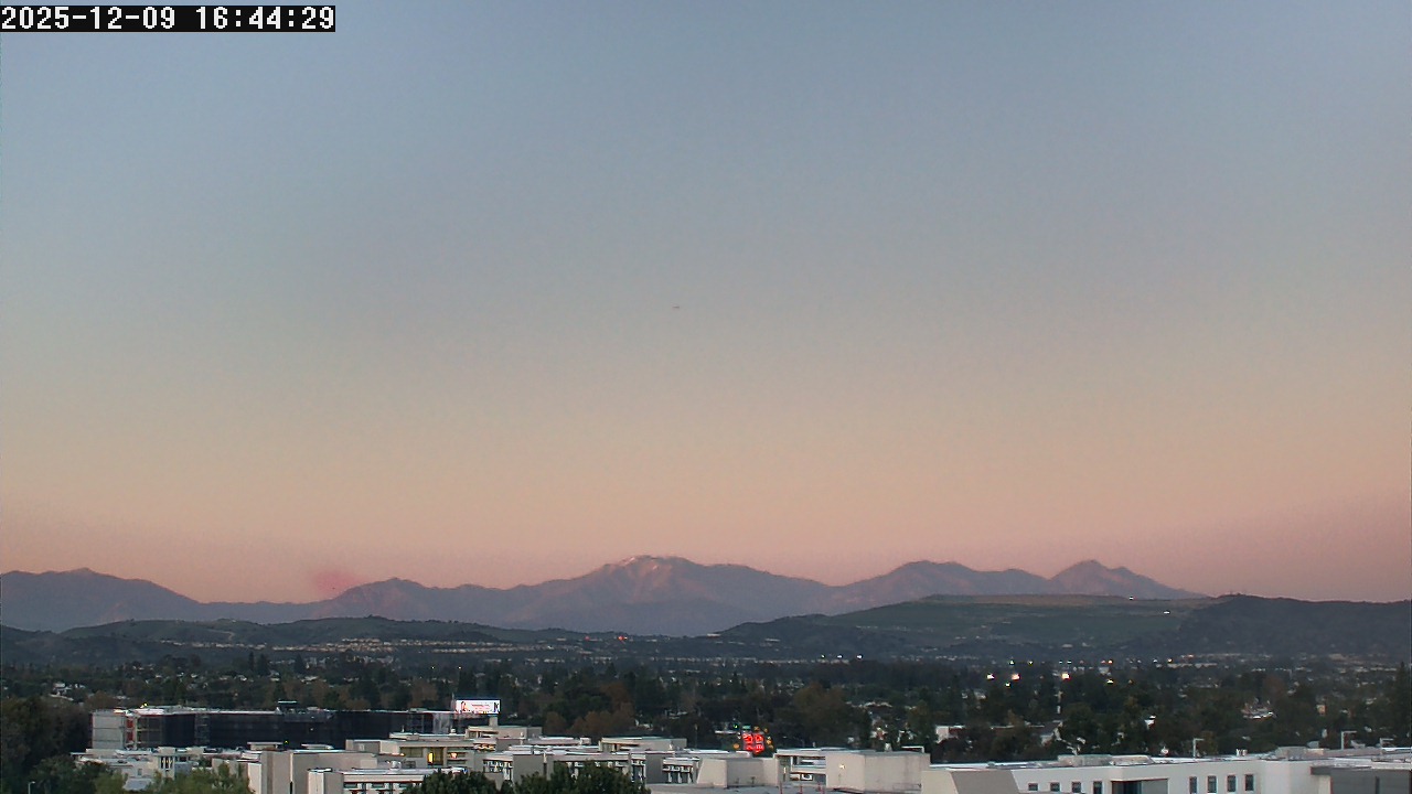 Thumbnail for current weather camera view from LSN06 - California State University Fullerton in Fullerton, California