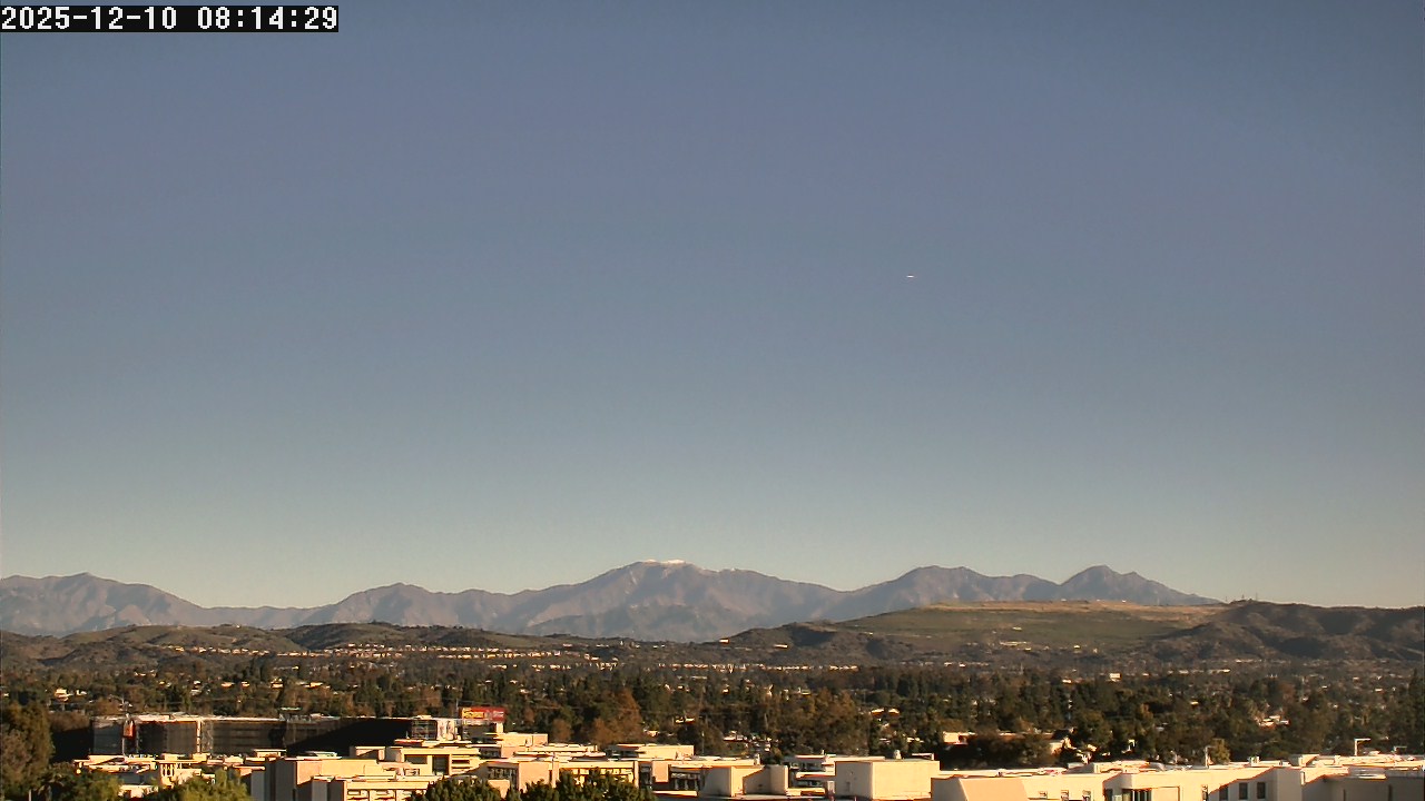 Thumbnail for current weather camera view from LSN06 - California State University Fullerton in Fullerton, California