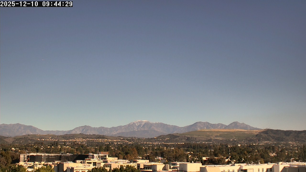 Thumbnail for current weather camera view from LSN06 - California State University Fullerton in Fullerton, California