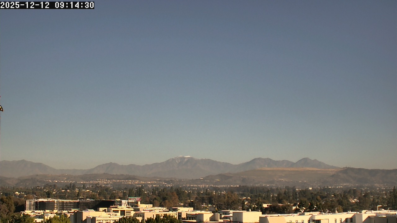 Thumbnail for current weather camera view from LSN06 - California State University Fullerton in Fullerton, California