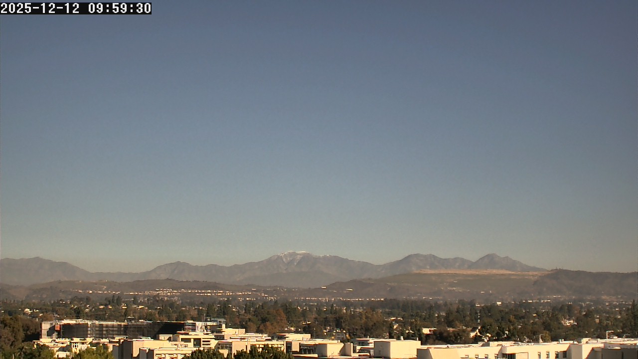 Thumbnail for current weather camera view from LSN06 - California State University Fullerton in Fullerton, California