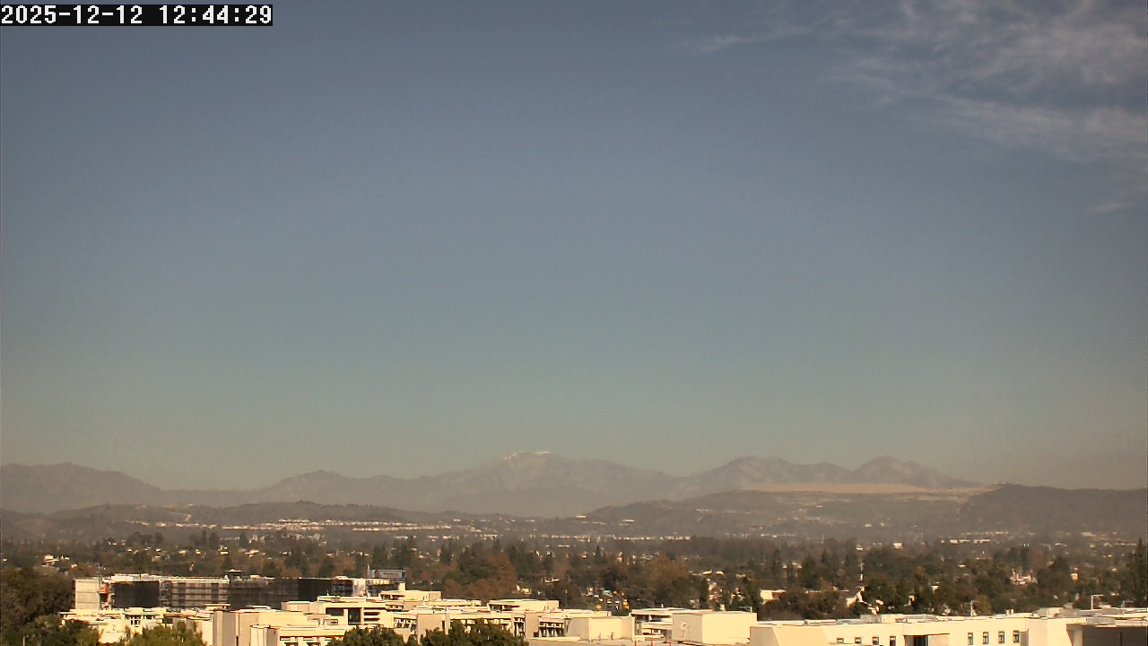 Thumbnail for current weather camera view from LSN06 - California State University Fullerton in Fullerton, California