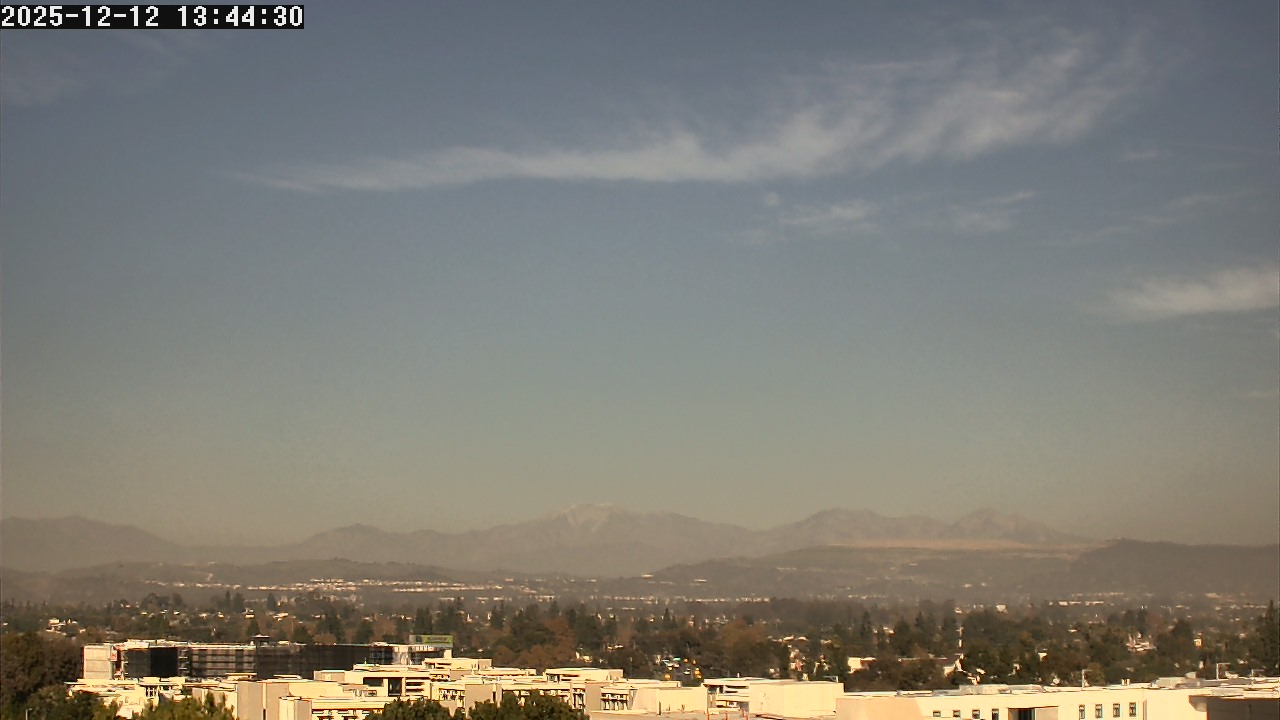 Thumbnail for current weather camera view from LSN06 - California State University Fullerton in Fullerton, California