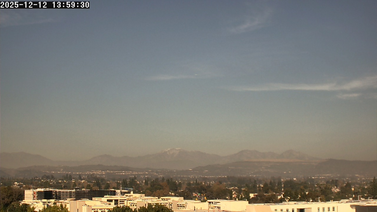 Thumbnail for current weather camera view from LSN06 - California State University Fullerton in Fullerton, California